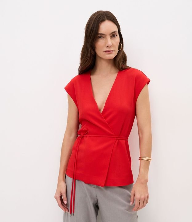 Blusa Sastre Traspasada con Lazo