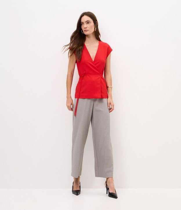 Blusa Sastre Traspasada con Lazo 2