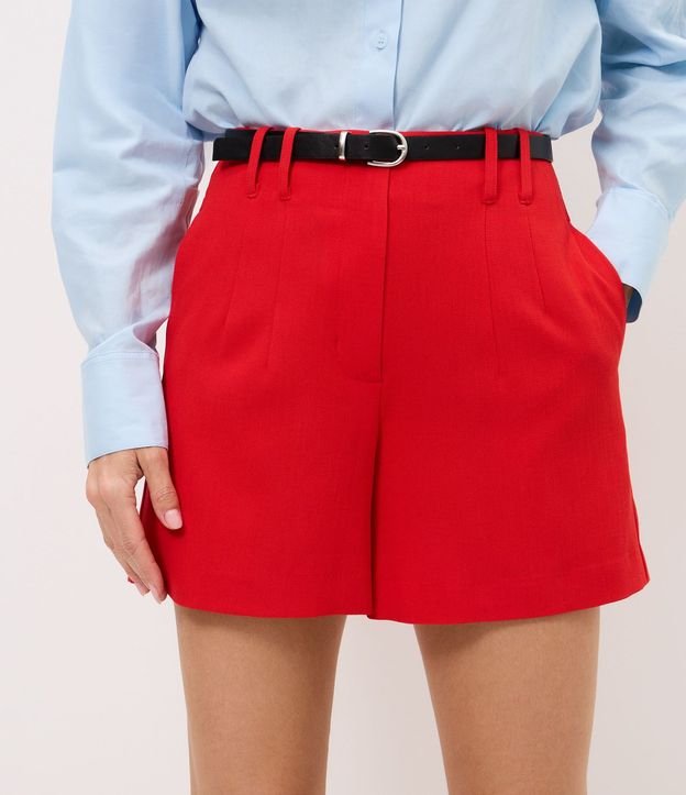 Short Sastre con Cinturón en PU 3