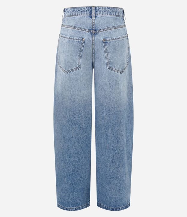 Pantalón Wide Leg en Jeans con Cintura Baja 6