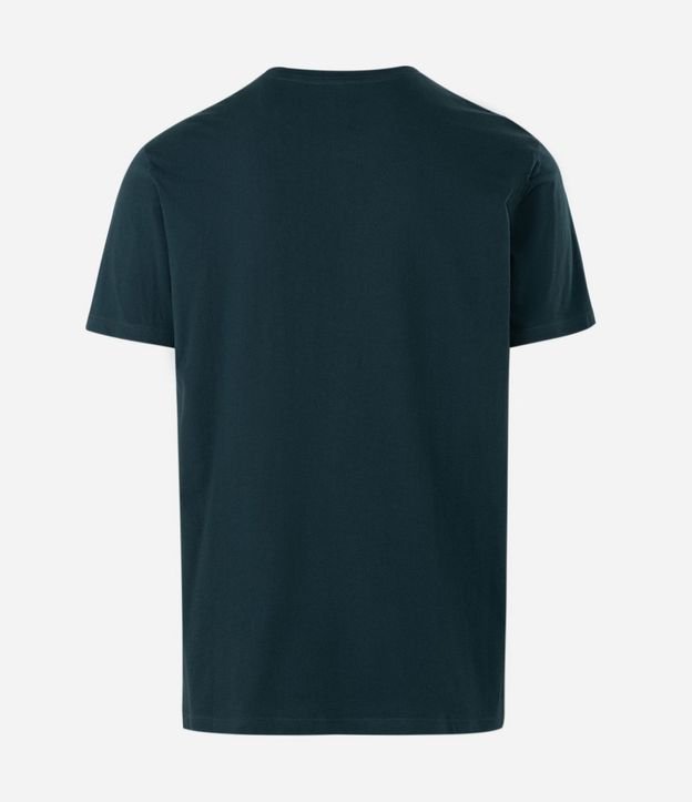Remera Manga Corta en Algodón con Estampa de Cerveza 5