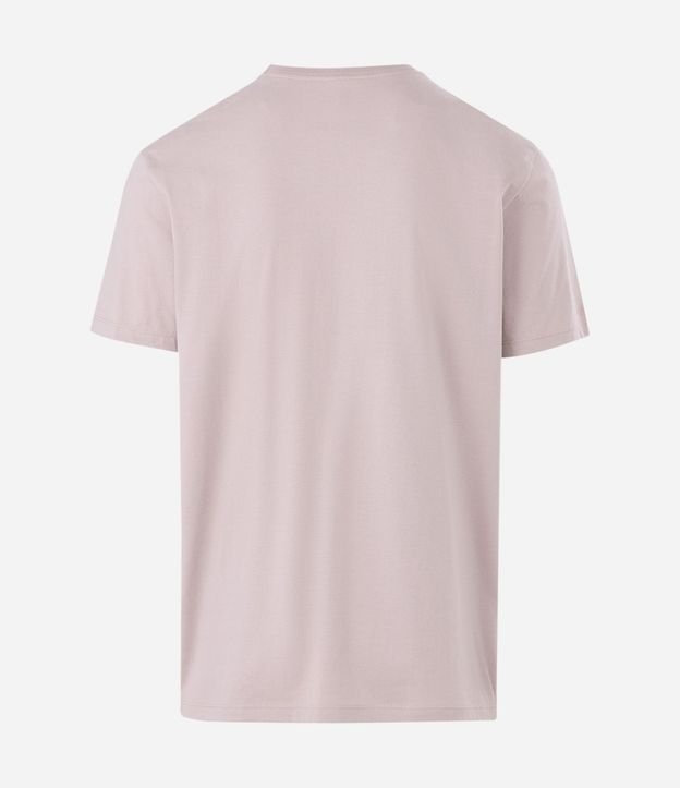 Remera Manga Corta en Algodón con Estampa de Pueblo 5