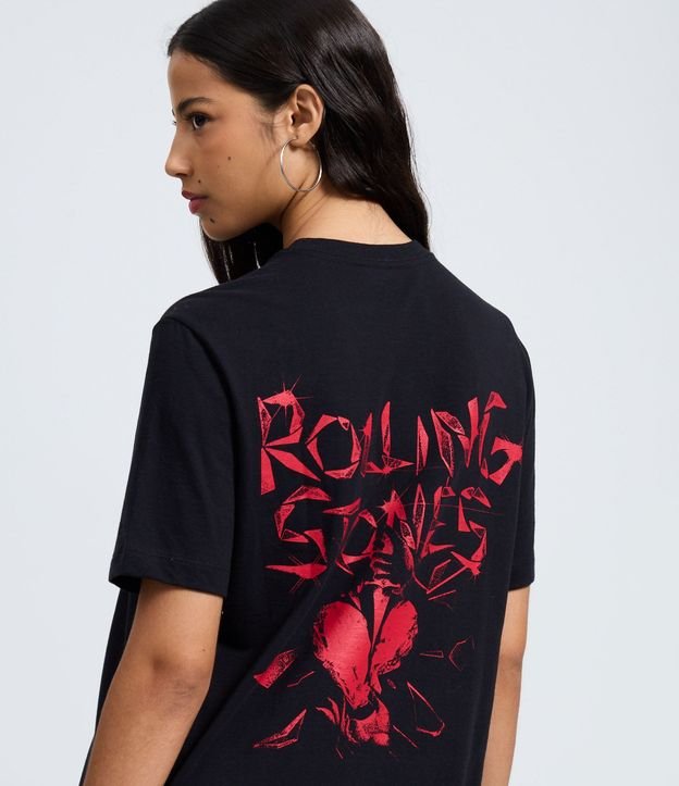 Remera en Algodón con Estampa de Rolling Stones 4