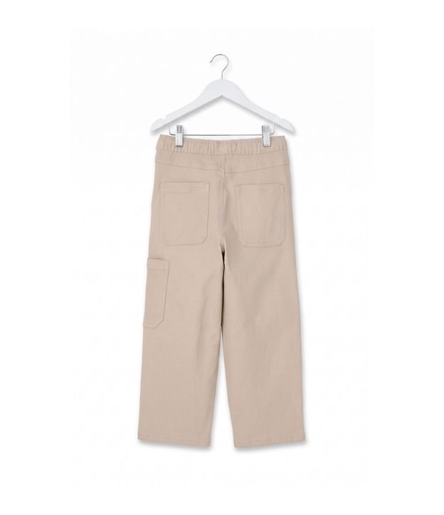 Pantalón Baggy Infantil en Algodón con Bolsillo Lateral -Talle 5 a 14 años 5