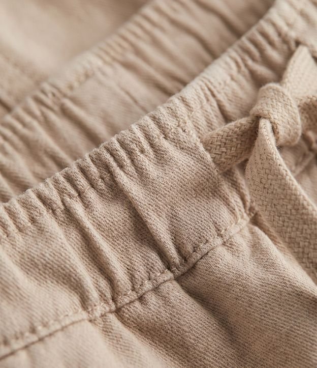 Pantalón Baggy Infantil en Algodón con Bolsillo Lateral -Talle 5 a 14 años 4