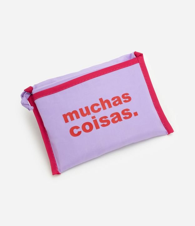 Cartera Plegable con Lettering Muchas Cosas 5