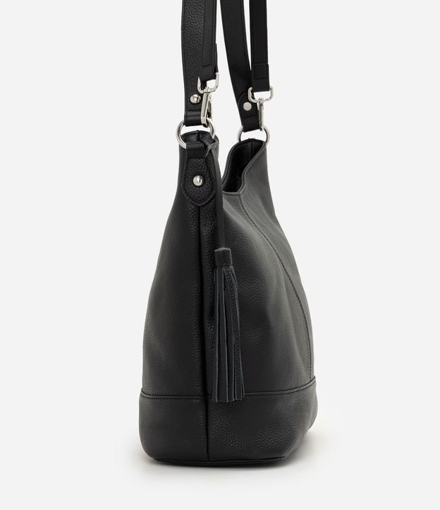 Cartera Hobo Grande en Cuero con Ajuste en el Asa 3