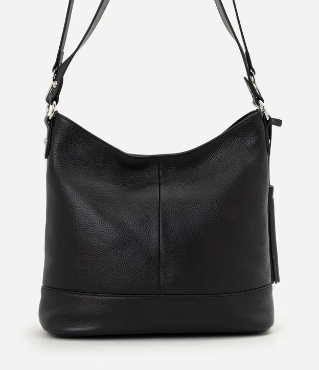 Cartera Hobo Grande en Cuero con Ajuste en el Asa 4
