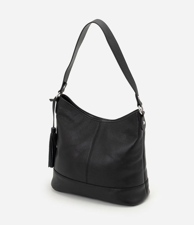 Cartera Hobo Grande en Cuero con Ajuste en el Asa 6
