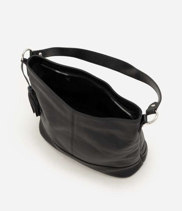 Cartera Hobo Grande en Cuero con Ajuste en el Asa 7