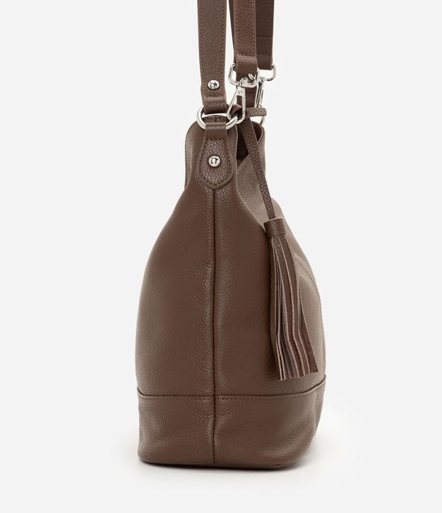 Cartera Hobo Grande en Cuero con Ajuste en el Asa 2