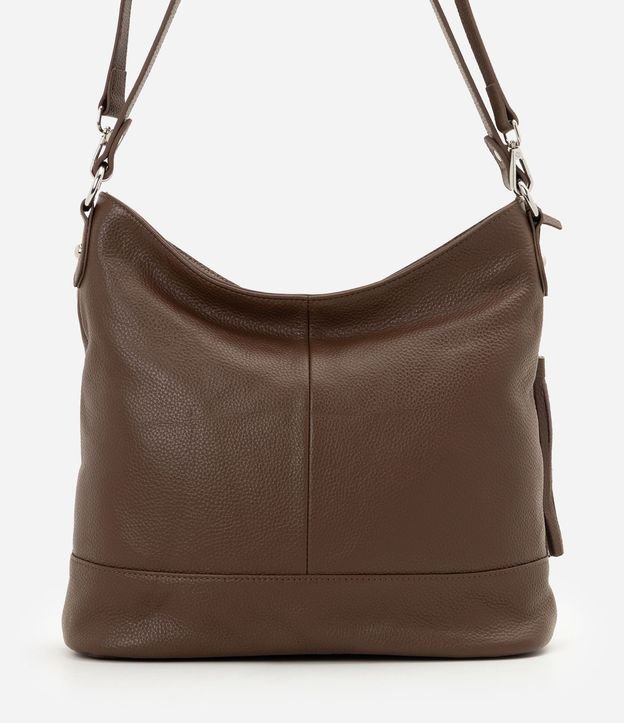 Cartera Hobo Grande en Cuero con Ajuste en el Asa 3