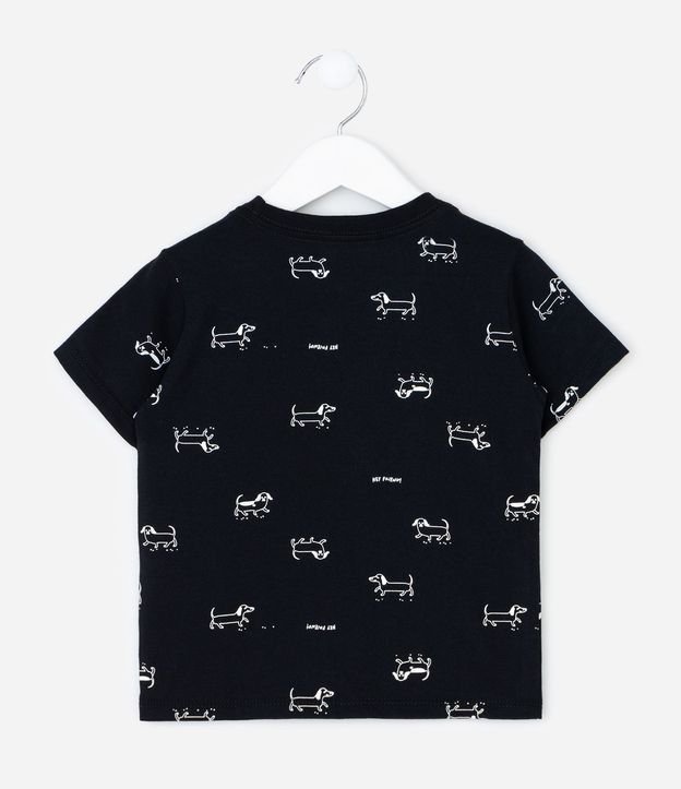 Remera Infantil con Estampado Perro Salchicha- Talle 1 a 4 años 3