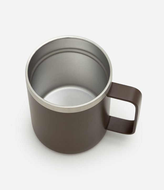 Vaso Térmico en Metal con Asa y Tapa 350ml 3
