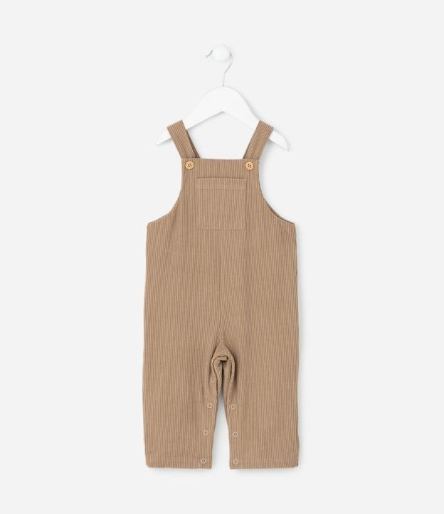 Peto Infantil en Terciopelo - Talle 3 a 18 Meses 2