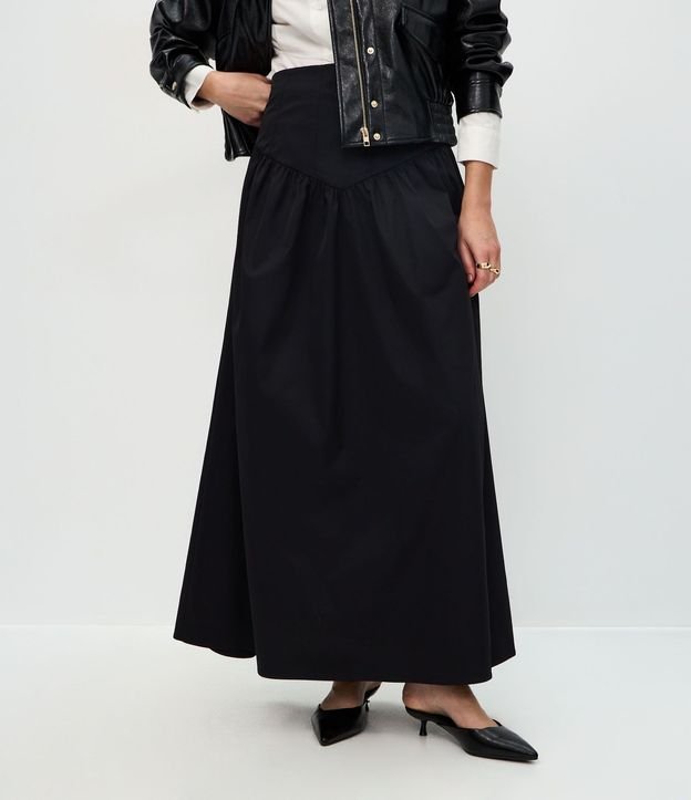 Pollera Larga con Cintura Corset Largo 3
