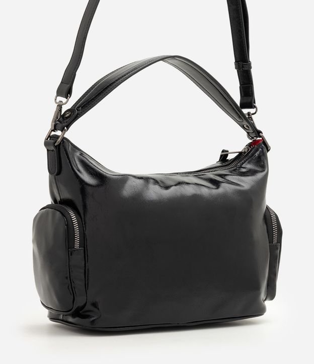 Cartera Shoulder Mediana en PU con Breteles Ajustable 3