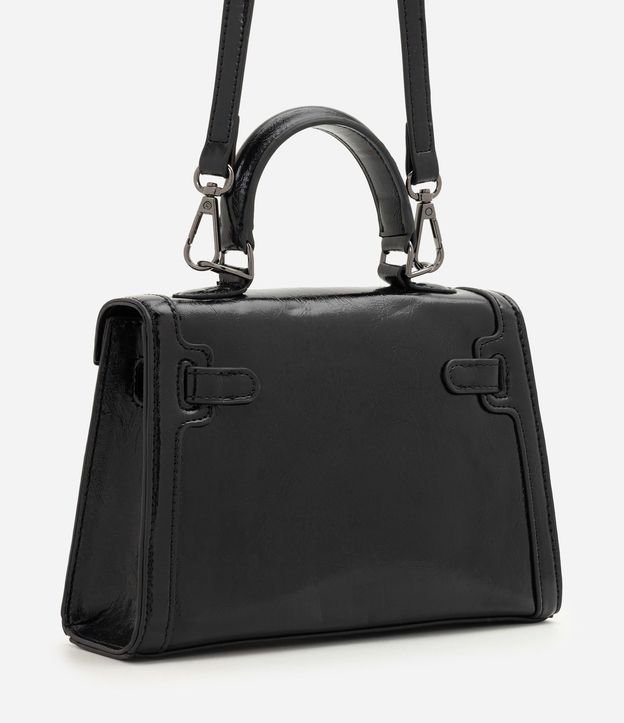 Cartera Transversal Estructurada en PU con Asa Ajustable 3