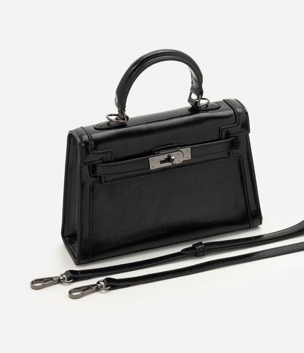 Cartera Transversal Estructurada en PU con Asa Ajustable 6