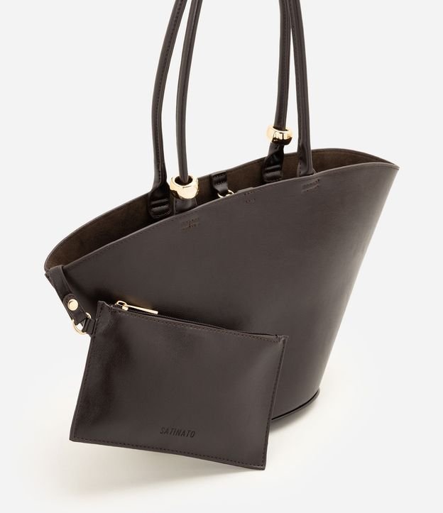 Cartera Shopper Grande en PU Estructurado 5