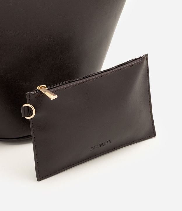 Cartera Shopper Grande en PU Estructurado 8