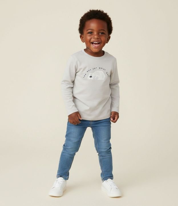Remera Infantil con Estampa de Oso – Talle 1 a 6 años