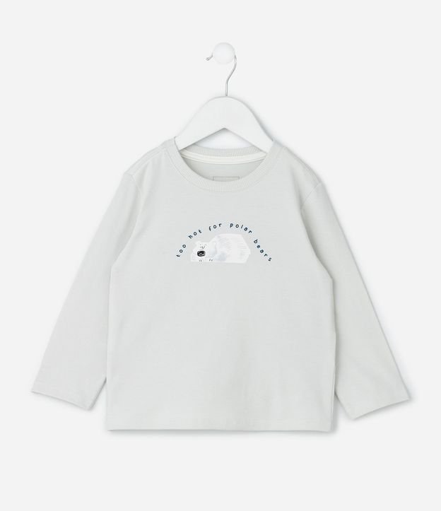 Remera Infantil con Estampa de Oso – Talle 1 a 6 años 2