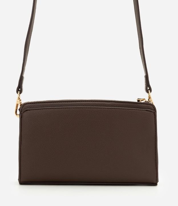 Cartera Transversal Pequeña en PU con Cremallera 3