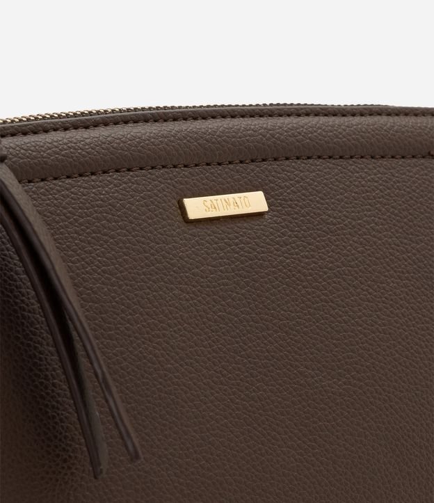 Cartera Transversal Pequeña en PU con Cremallera 4