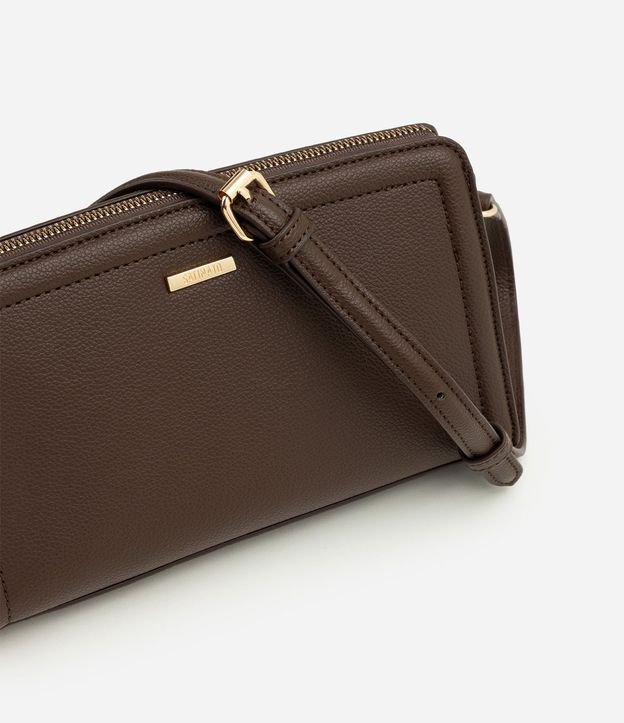 Cartera Transversal Pequeña en PU con Cremallera 5