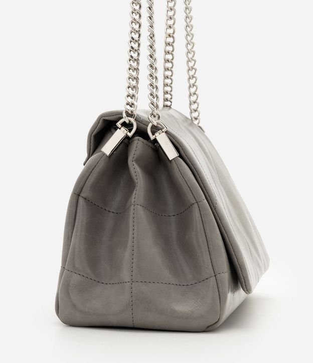 Cartera Shoulder Mediana en PU con Asas de Cadena 2