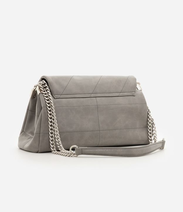 Cartera Shoulder Mediana en PU con Asas de Cadena 4