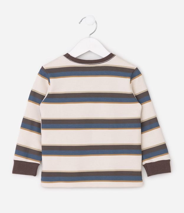Remera Infantil Rayada en Suedine – Talle 1 a 5/6 años 3