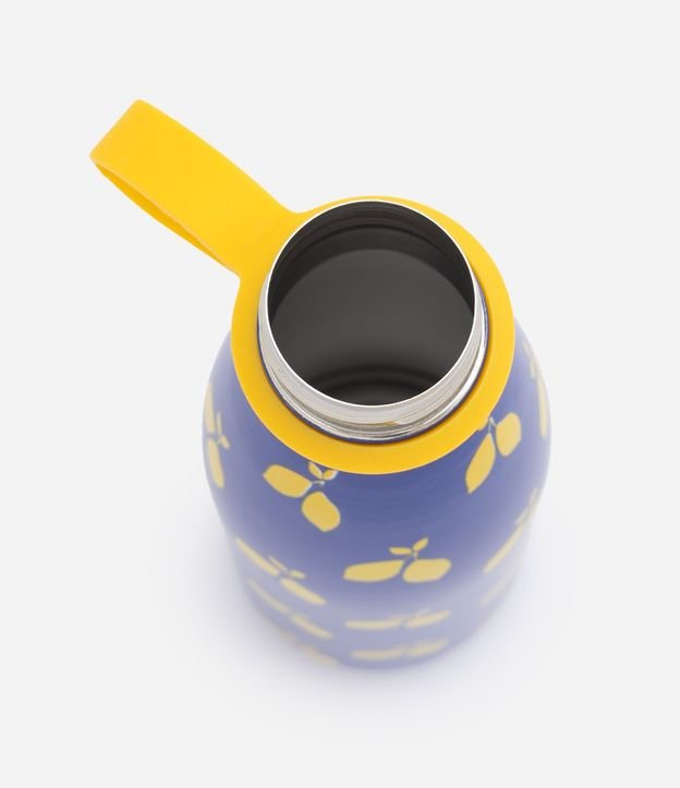 Botella en Acero Inoxidable con Asa de Silicone 500ml 2