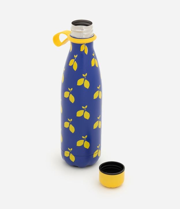 Botella en Acero Inoxidable con Asa de Silicone 500ml 4