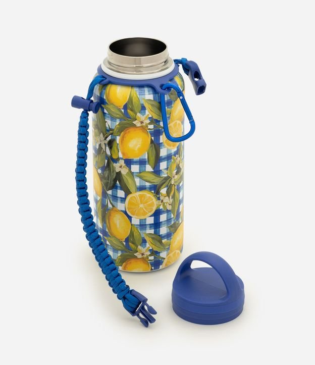 Botella Térmica en Acero Inoxidable con Estampa de Frutas 3