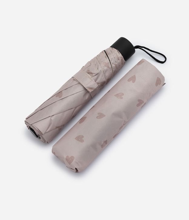 Sombrilla con Estamp de Corazón y Capa Protectora 2