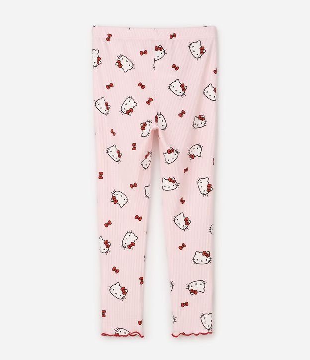 Pijama Infantil Hello Kitty en Rib Acanalada – Talle 5 a 14 años 7