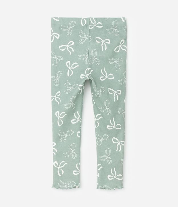 Pijama Infantil Blusa y Pantalón con Estampado de Moñitas – Talle 2 a 8 años 6