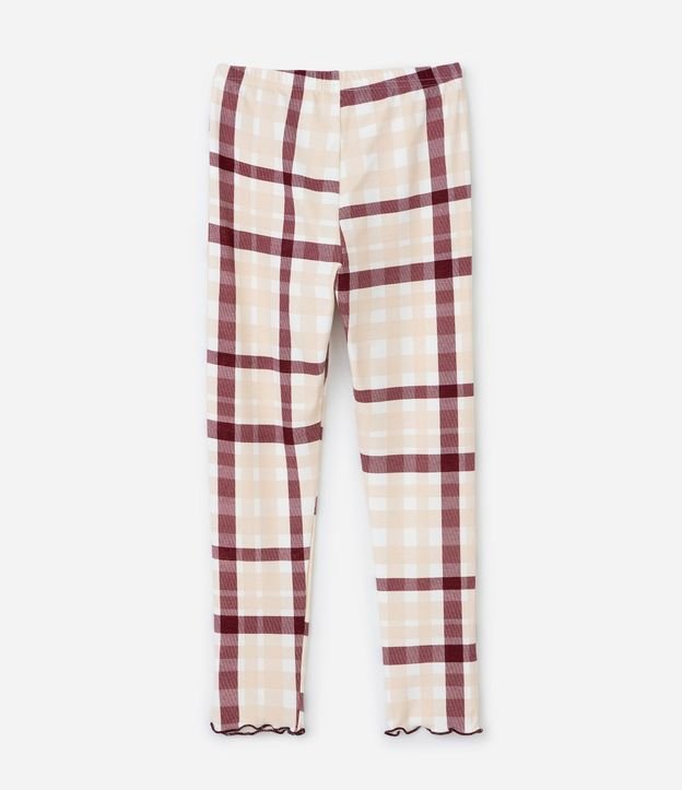 Pijama Infantil Blusa Manga Larga y Pantalón de Cuadros – Talle 2 a 14 años 7