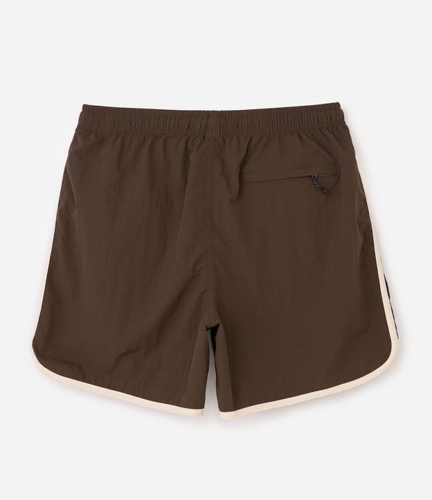 Bermuda en Poliamida con Raya Lateral Deportiva 2