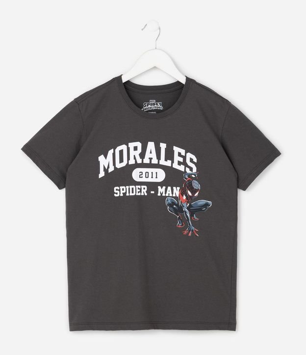 Remera Infantil con Estampa de Spider Morales 2011 – Talle 5 a 14 años 2