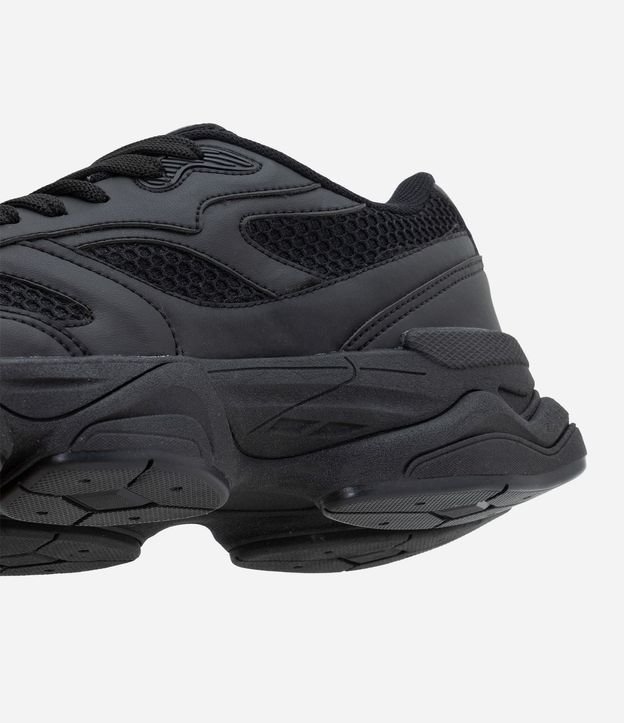 Championes Dad Sneaker en PU con Recortes y Suela 4