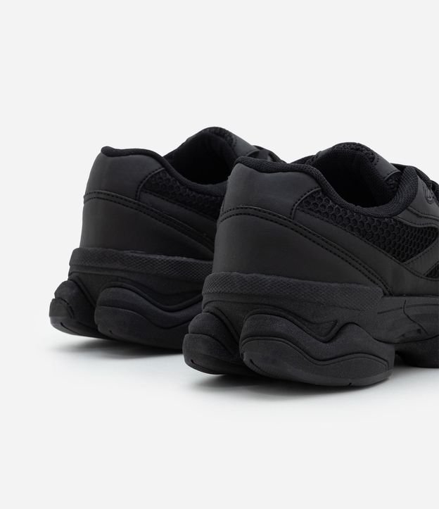 Championes Dad Sneaker en PU con Recortes y Suela 5