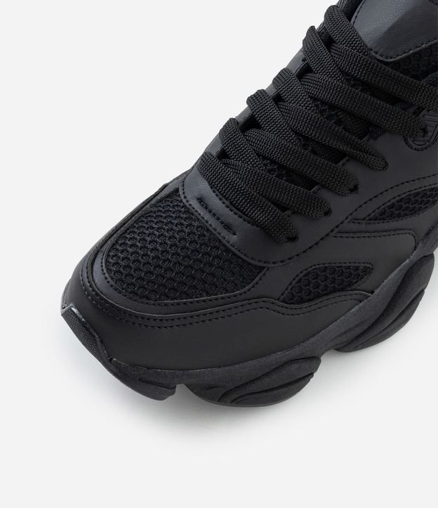 Championes Dad Sneaker en PU con Recortes y Suela 6