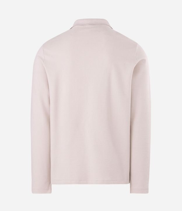 Remera Manga Larga Polo Texturizada Ottoman 5