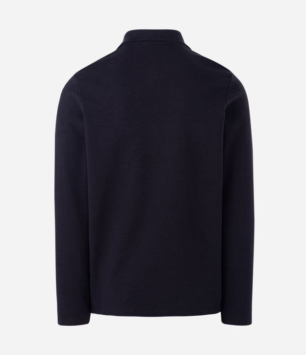 Remera Manga Larga Polo Texturizada Ottoman 5