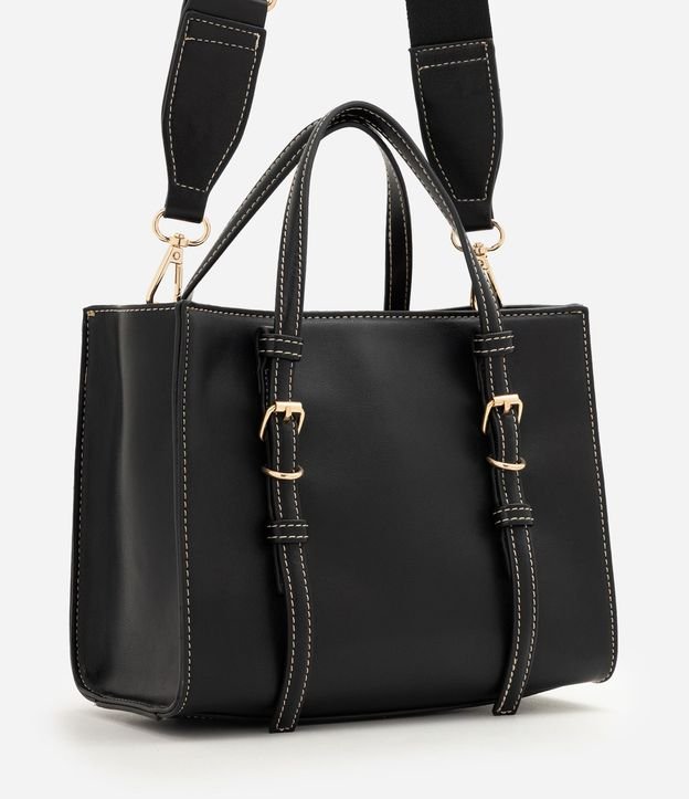 Bolsa Satchel Mediana con Correa de Mano Desmontable y Boho Romántico 3