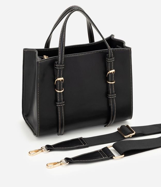Bolsa Satchel Mediana con Correa de Mano Desmontable y Boho Romántico 5
