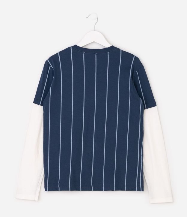 Remera Manga Larga Garfield Baseball - Talle 5 a 14 años 3